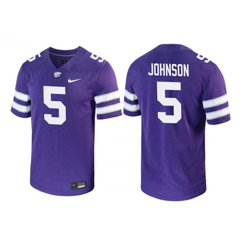 Men's Kentucky Wildcats #5 Avery Johnson Purple Limited Stitched Jersey 1