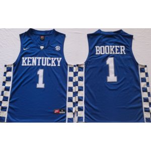 Men's Kentucky Wildcats Custom Blue Stitched Basketball Jersey
