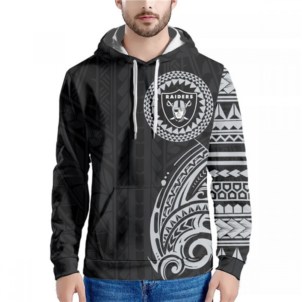 Men's Las Vegas Raiders Black Hoodie 1