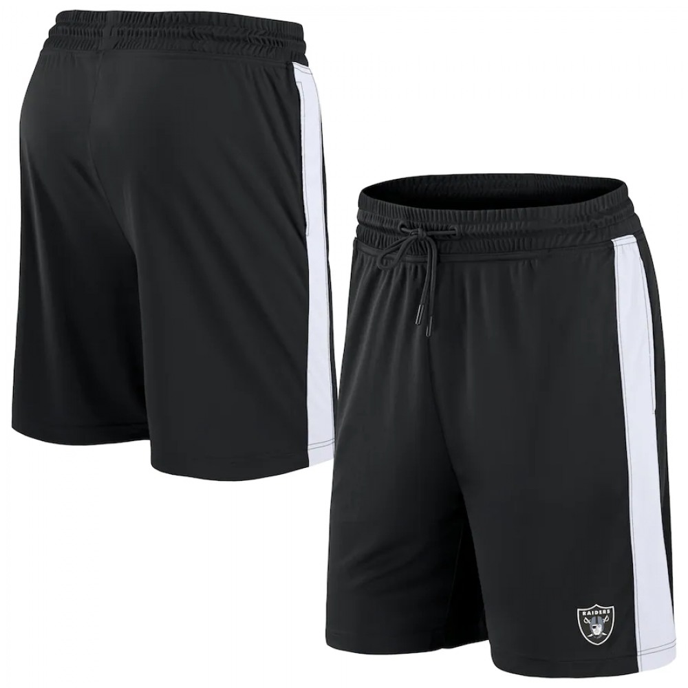 Men's Las Vegas Raiders Black Performance Shorts 1