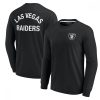 Men's Las Vegas Raiders Black Signature Unisex Super Soft Long Sleeve T-Shirt