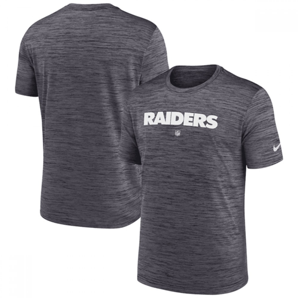 Men's Las Vegas Raiders Black Velocity Performance T-Shirt 1