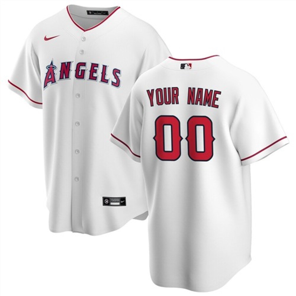 Men's Los Angeles Angels Customized Stitched MLB Jersey 1