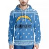 Men's Los Angeles Chargers Blue Pullover Hoodie