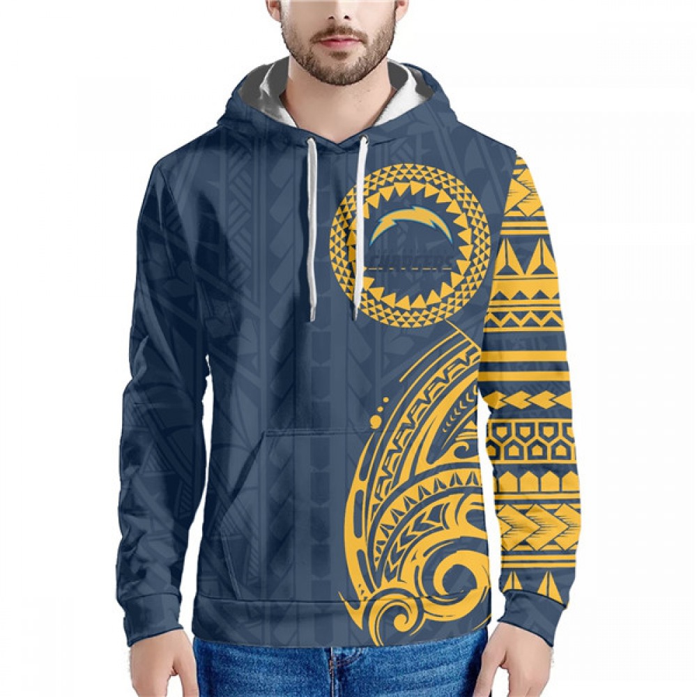 Men's Los Angeles Chargers Navy Hoodie 1