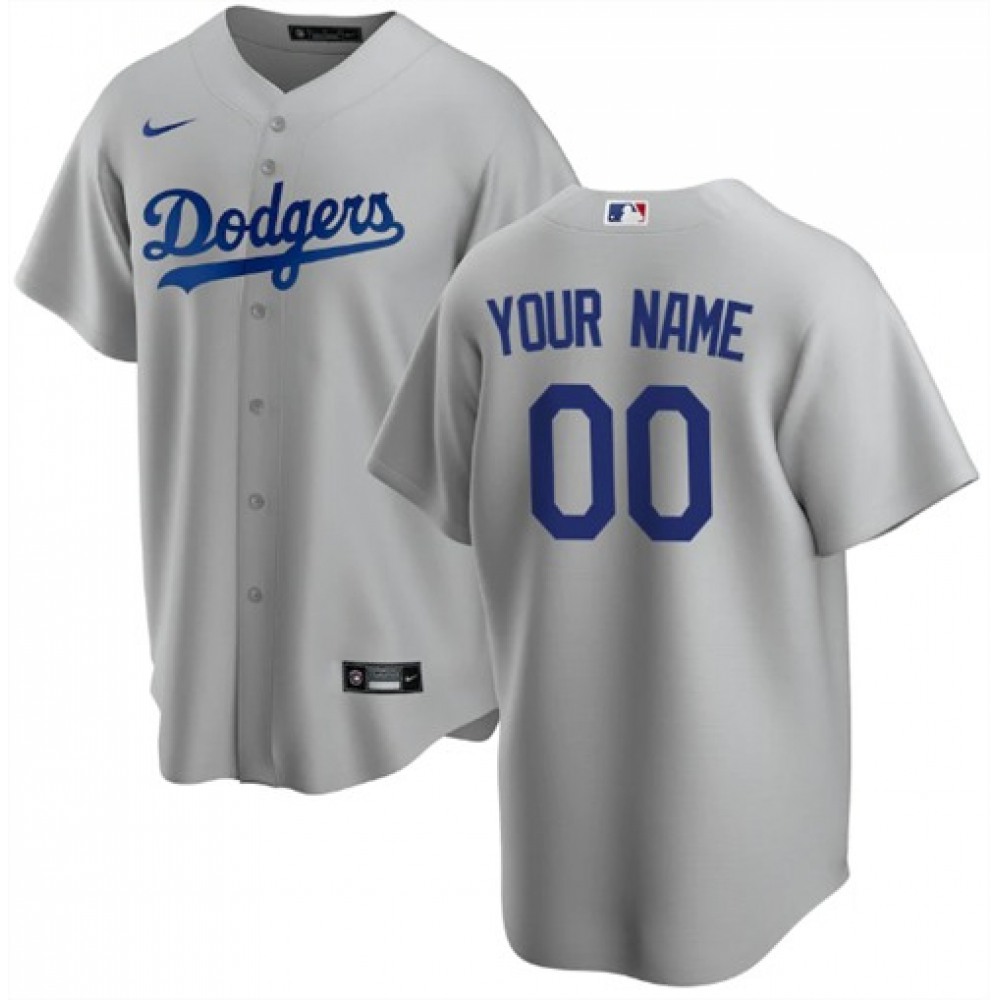 Men's Los Angeles Dodgers Customized Stitched MLB Jersey 1