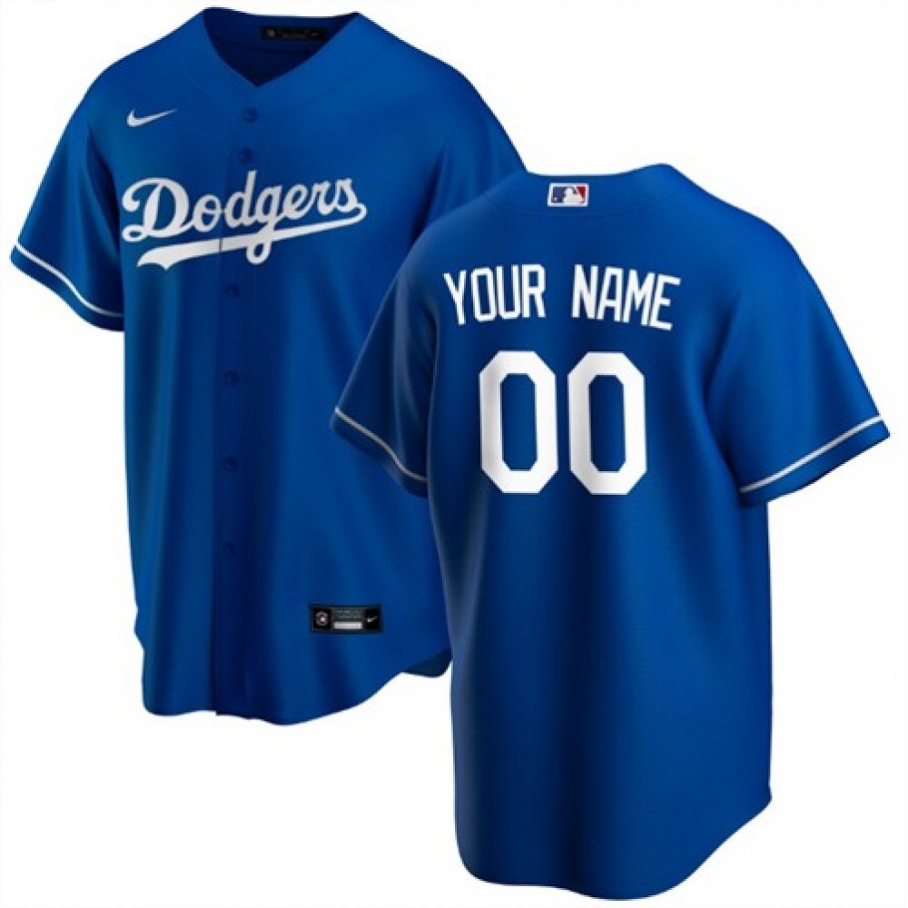 Men's Los Angeles Dodgers Customized Stitched MLB Jersey 1