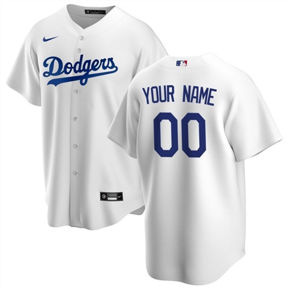 Men's Los Angeles Dodgers Customized Stitched MLB Jersey 1