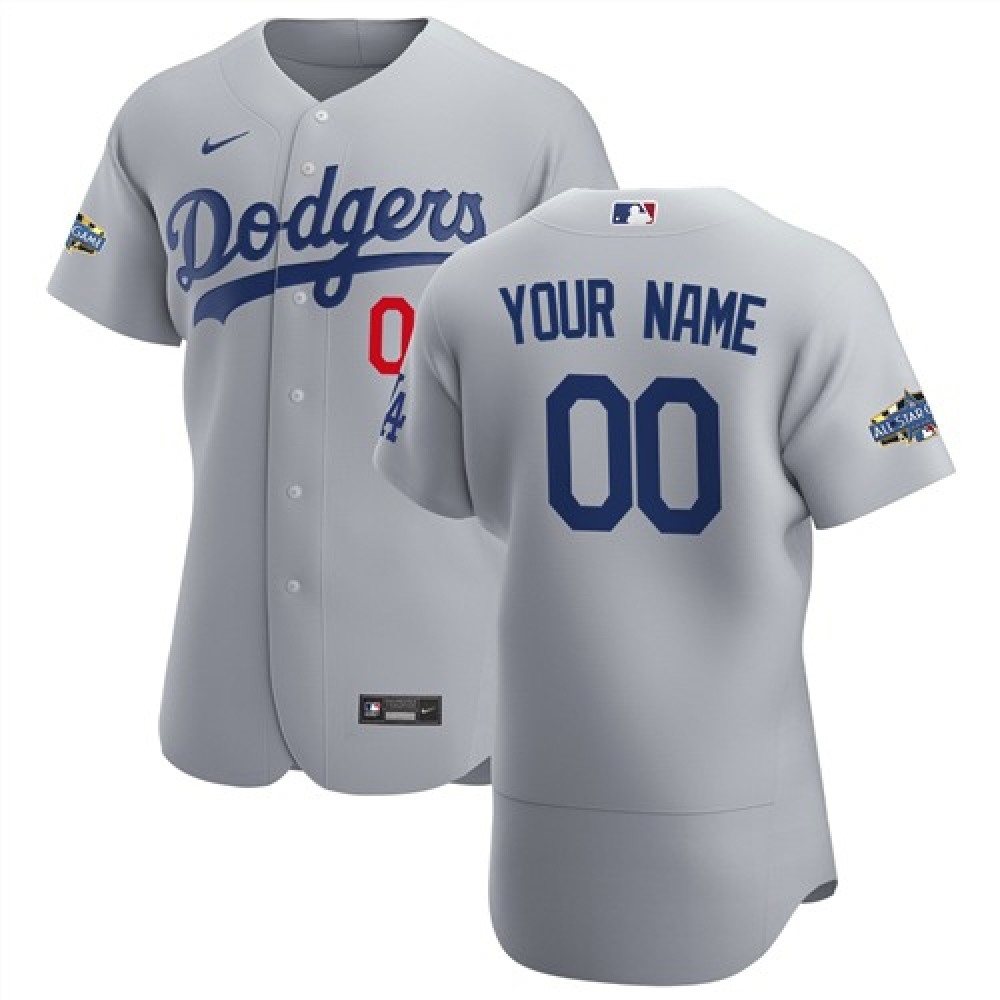Men's Los Angeles Dodgers Customized Stitched MLB Jersey 1
