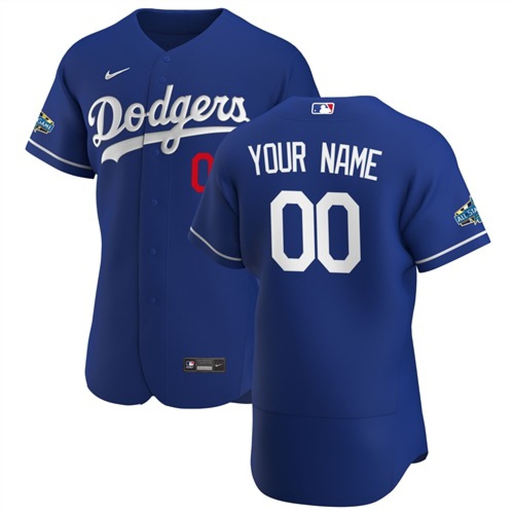 Men's Los Angeles Dodgers Customized Stitched MLB Jersey 1