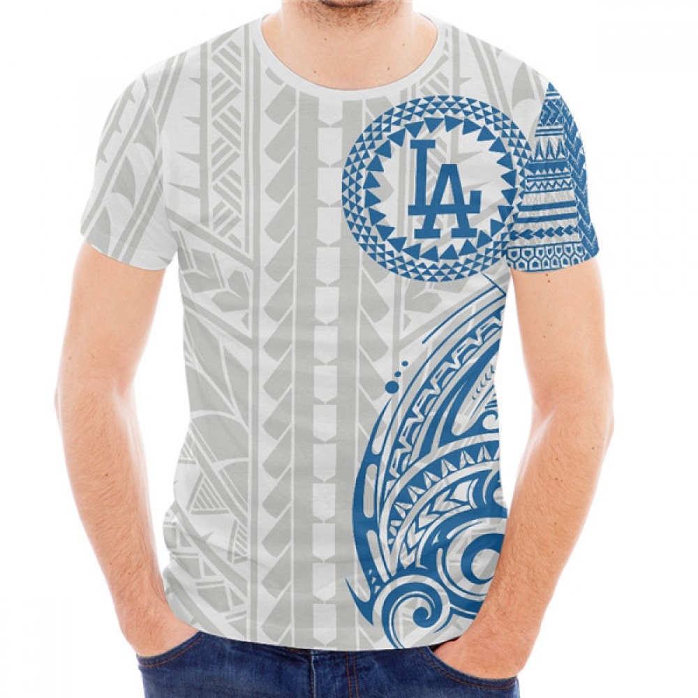 Men's Los Angeles Dodgers Grey T-Shirt 1