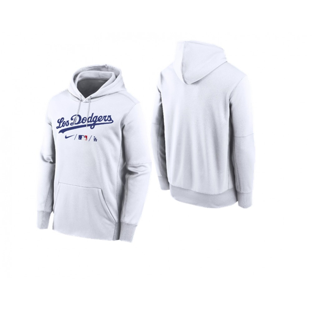 Men's Los Angeles Dodgers White 2021 City Connect Hoodie 1