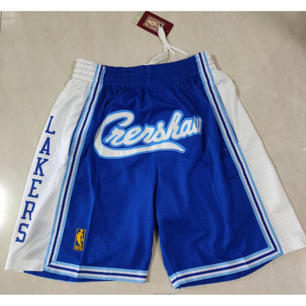 Men's Los Angeles Lakers Blue Shorts (Run Small) 1