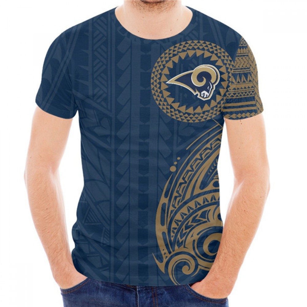 Men's Los Angeles Rams Navy T-Shirt 1