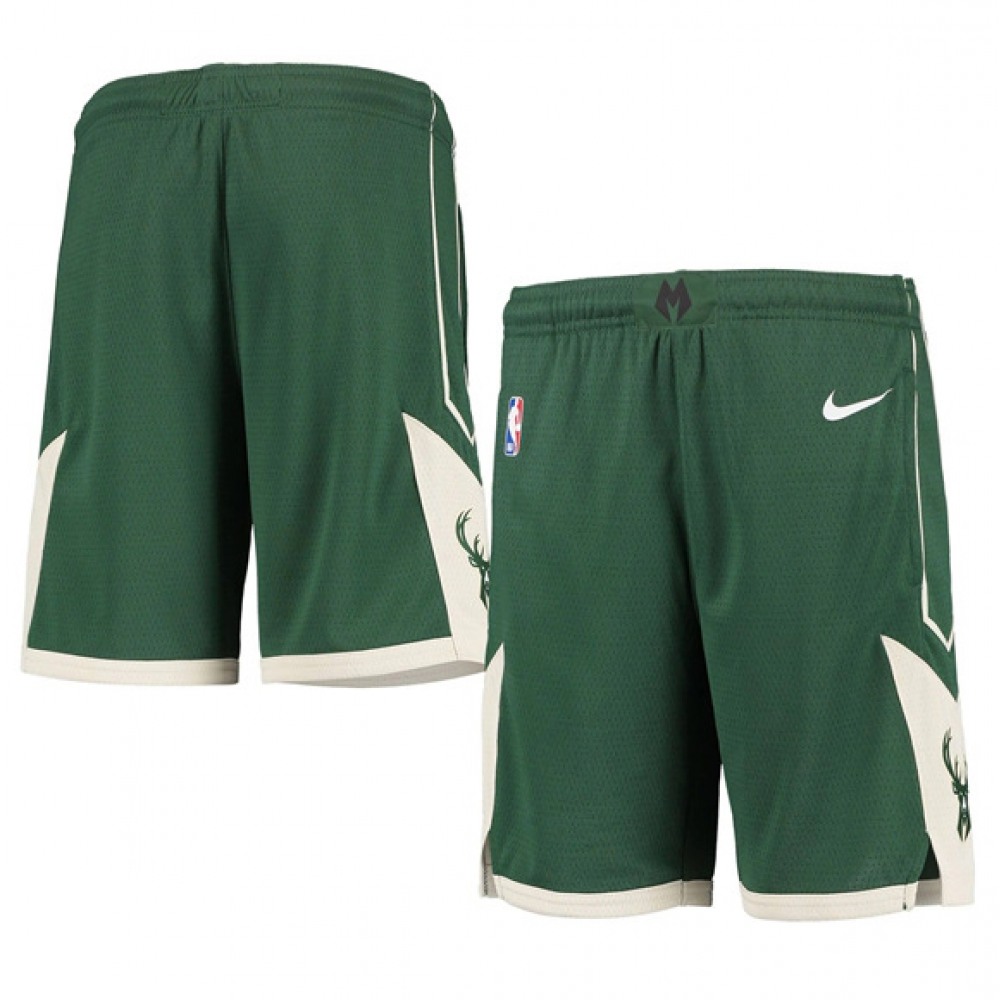 Men's Milwaukee Bucks Green Shorts (Run Small) 1