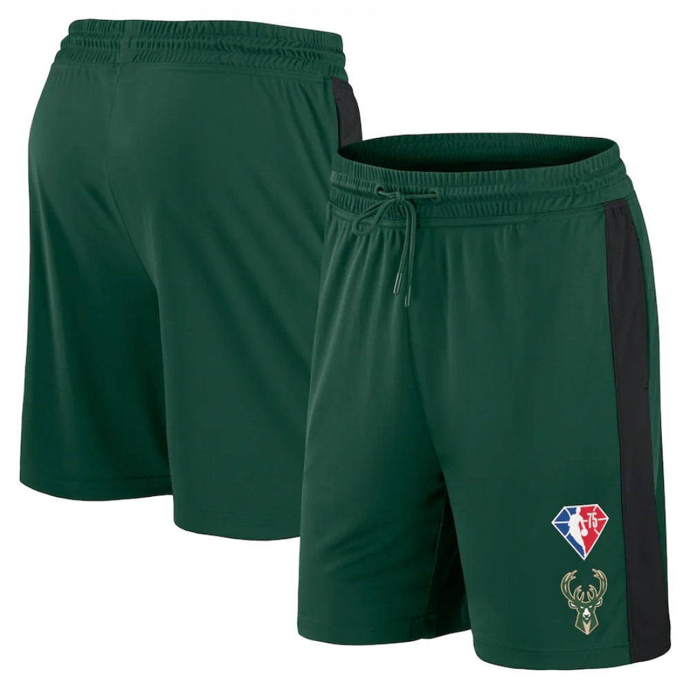 Men's Milwaukee Bucks Green Shorts 1