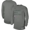 Men's Milwaukee Bucks Grey 2023/24 Legend On-Court Practice Long Sleeve T-Shirt