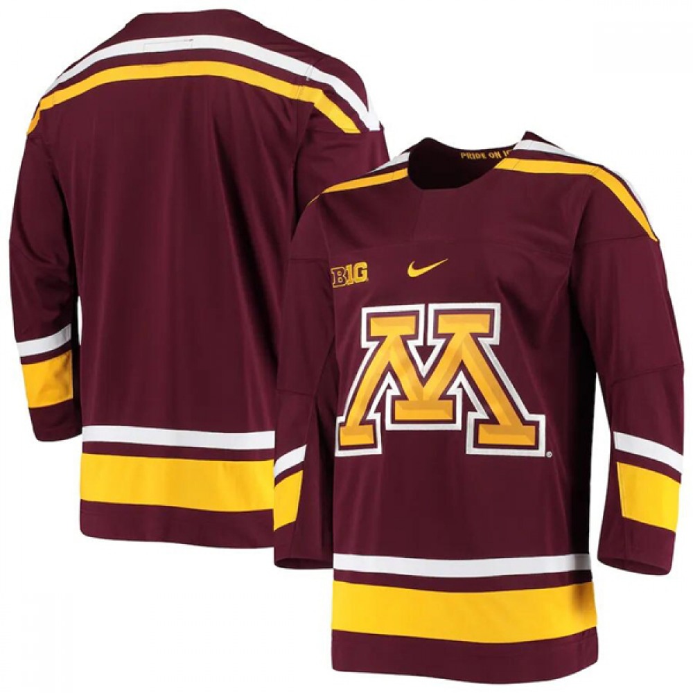 Men's Minnesota Golden Gophers Maroon Stitched Jersey 1