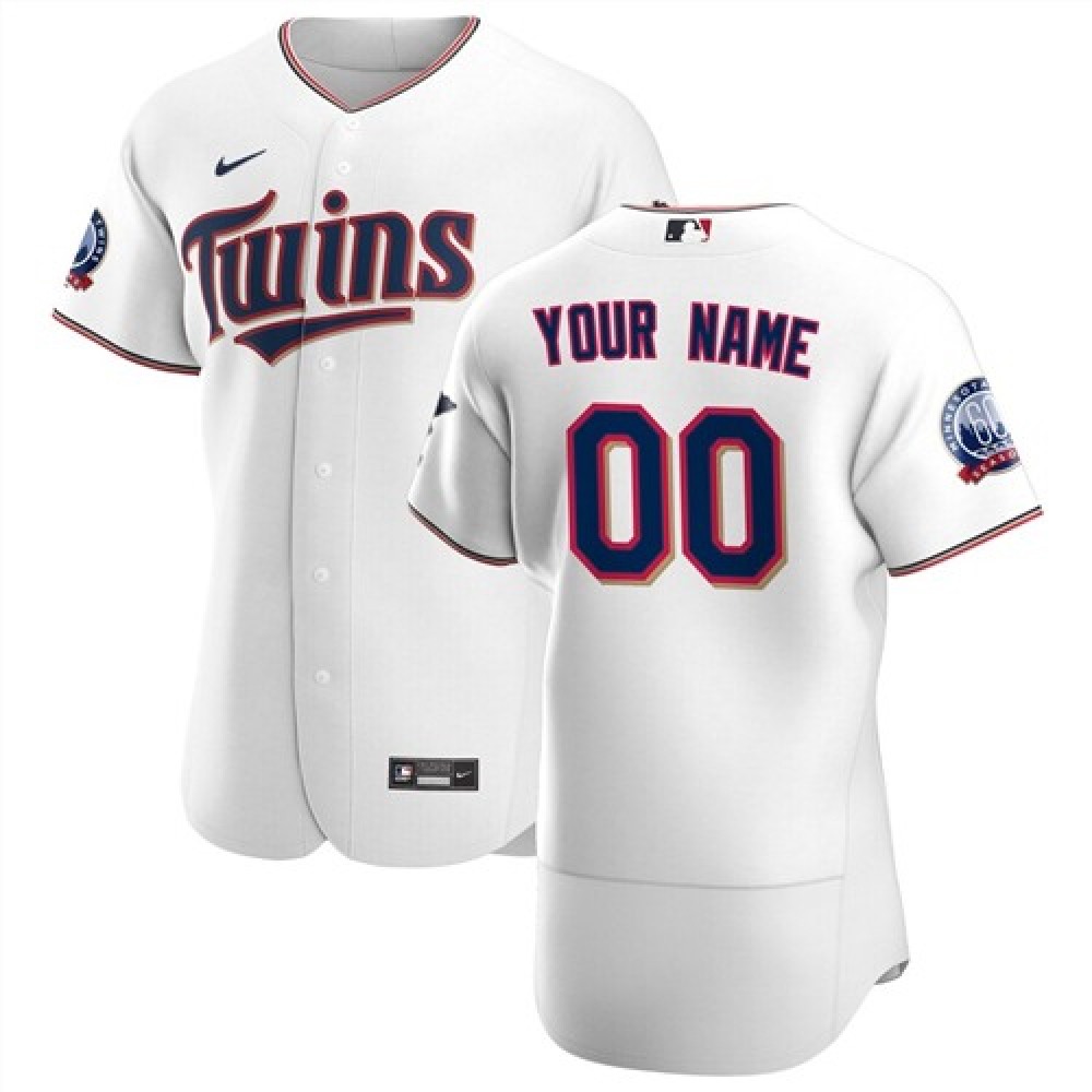 Men's Minnesota Twins Customized Stitched MLB Jersey 1