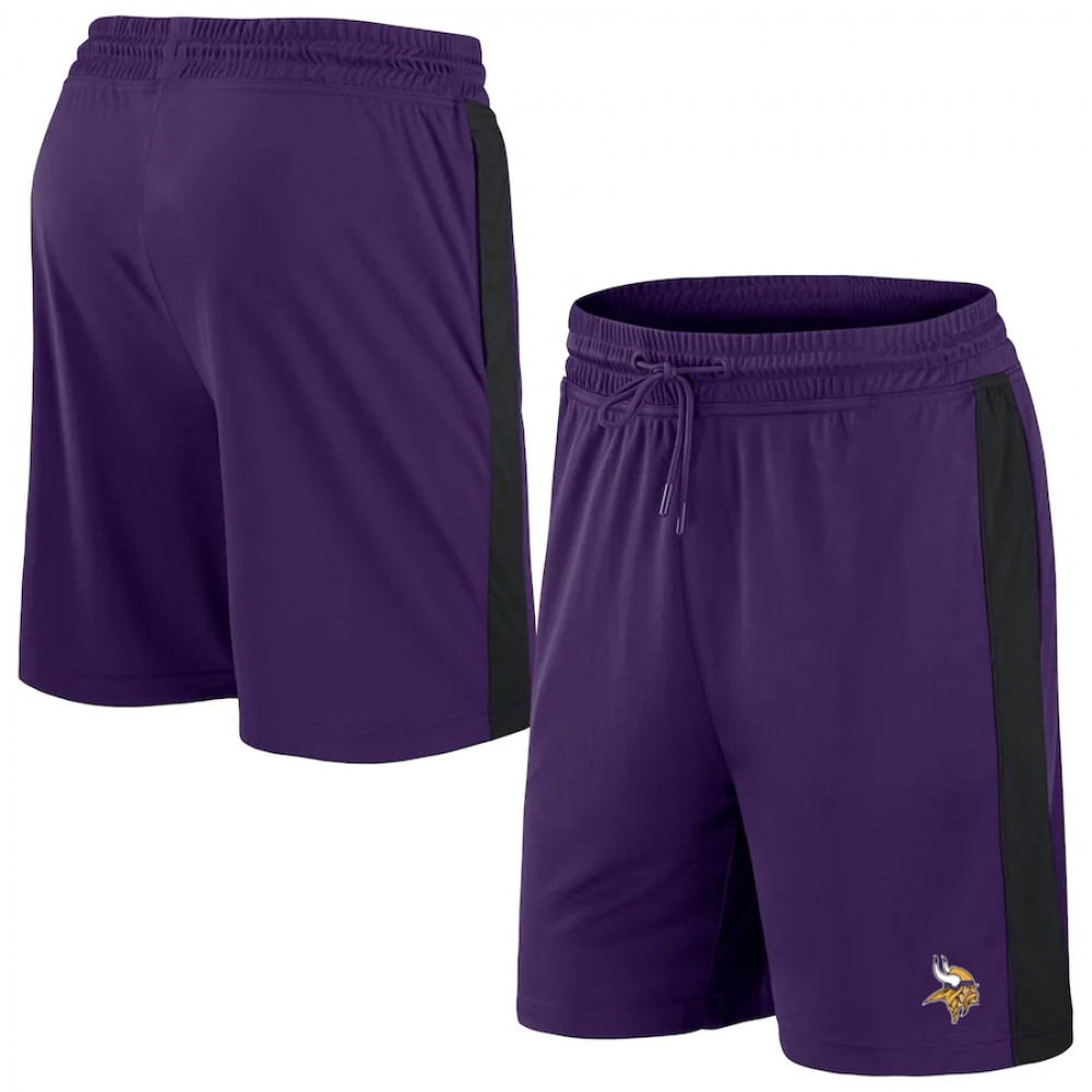 Men's Minnesota Vikings Purple Performance Shorts 1