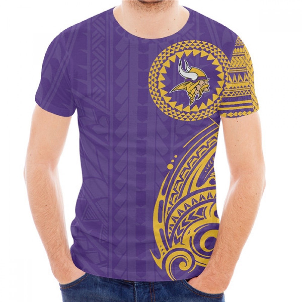 Men's Minnesota Vikings Purple T-Shirt 1