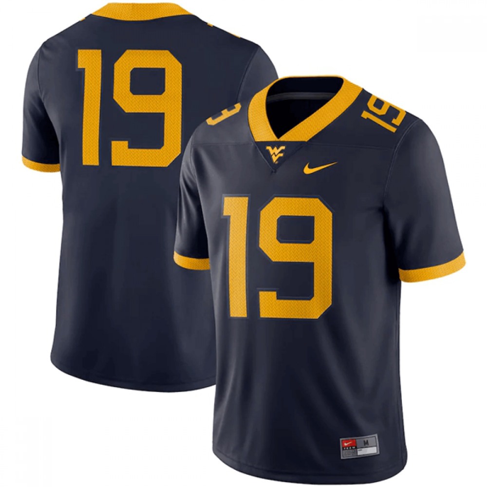 Men's Mountaineers #19 Navy Stitched Jersey 1