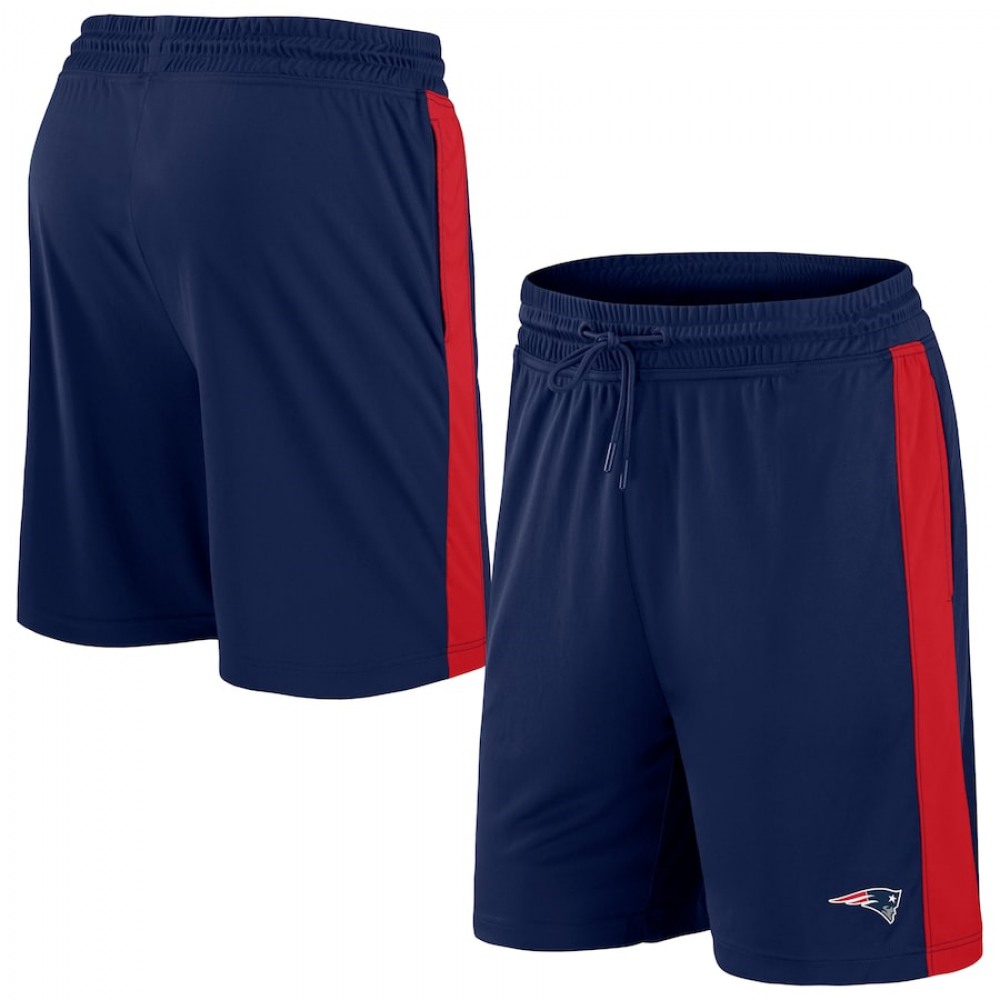Men's New England Patriots Navy Performance Shorts 1