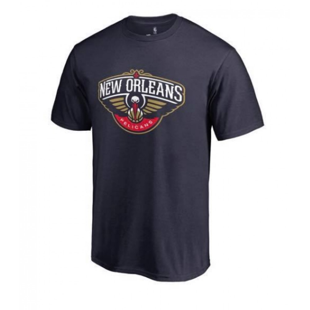 Men's New Orleans Pelicans 2019 Navy NBA T-shirt 1