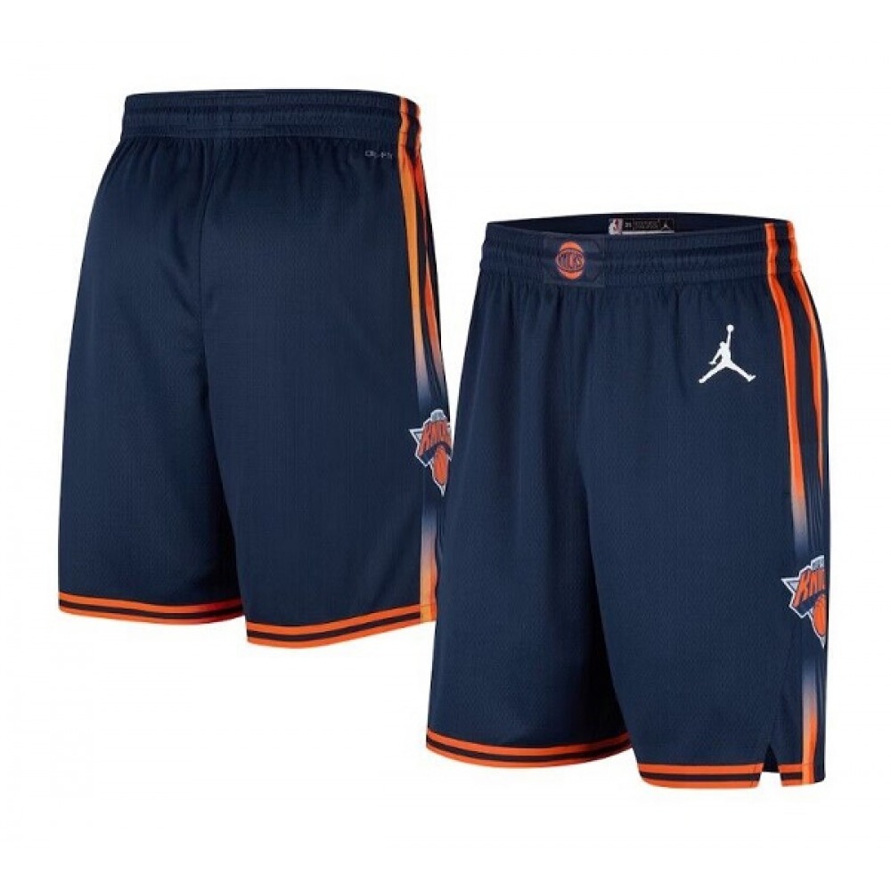Men's New Yok Knicks Navy Shorts (Run Small) 1