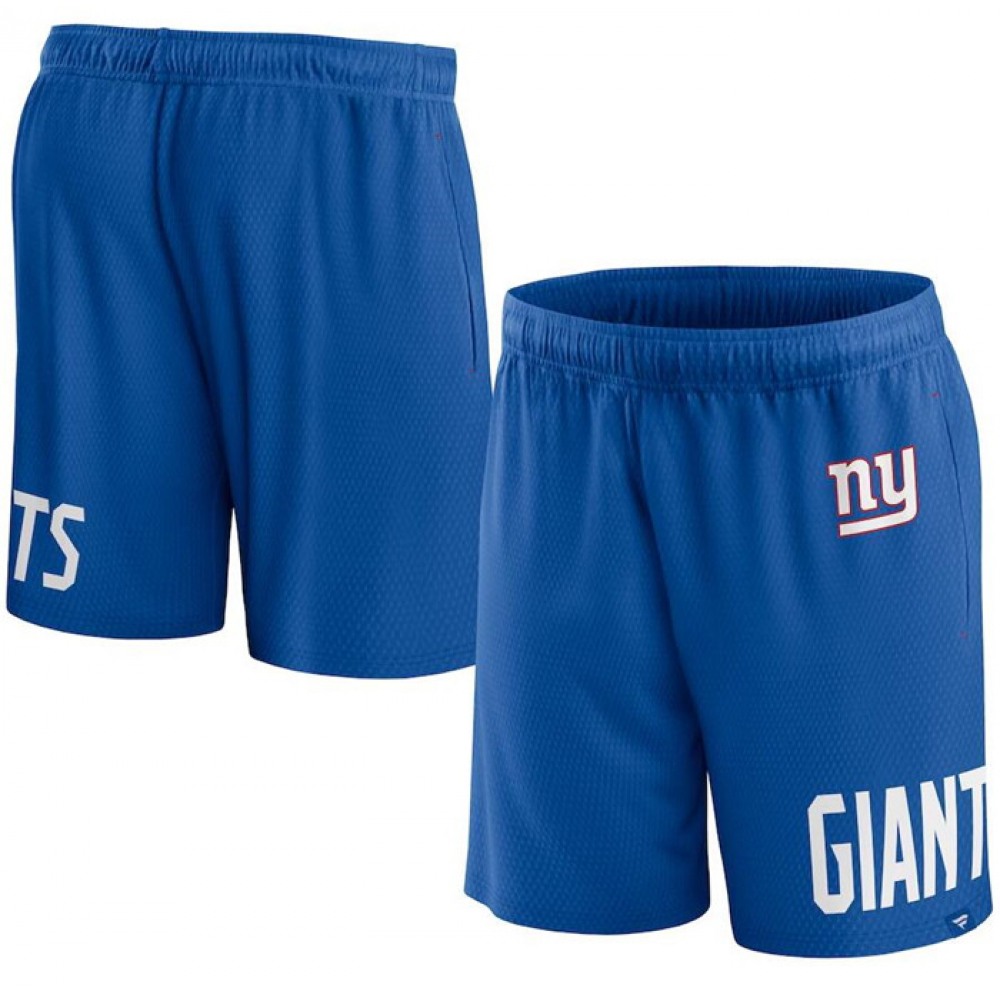 Men's New York Giants Blue Shorts 1