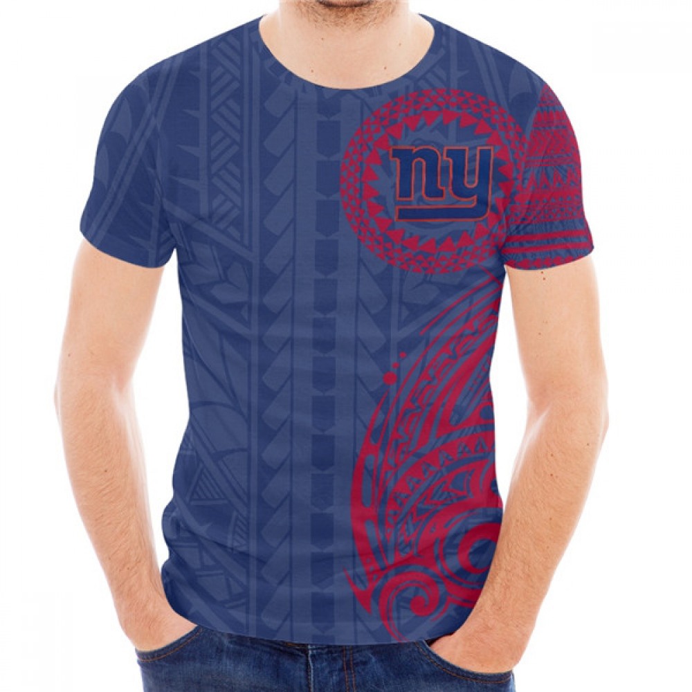 Men's New York Giants Blue T-Shirt 1