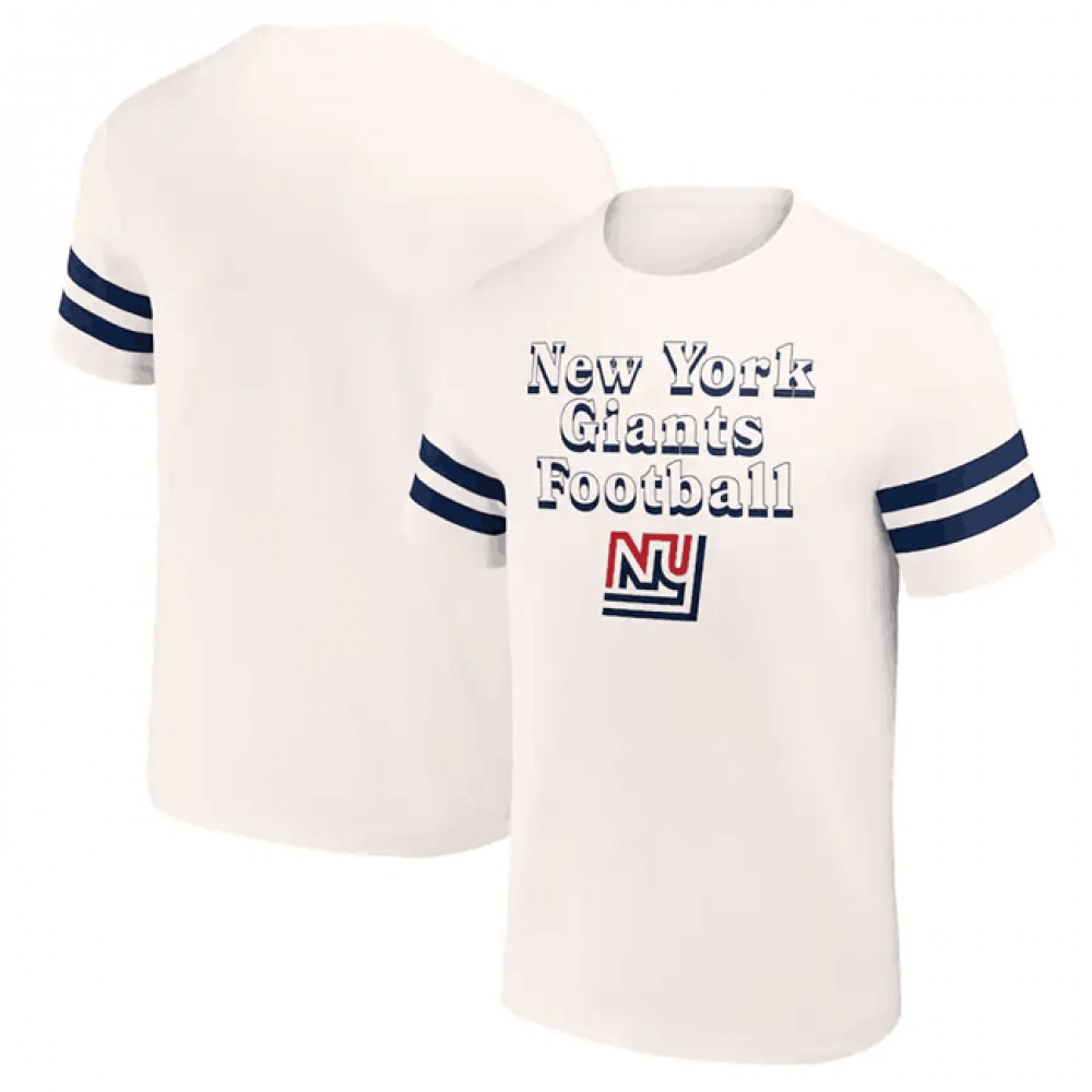 Men's New York Giants Cream x Darius Rucker Collection Vintage T-Shirt 1