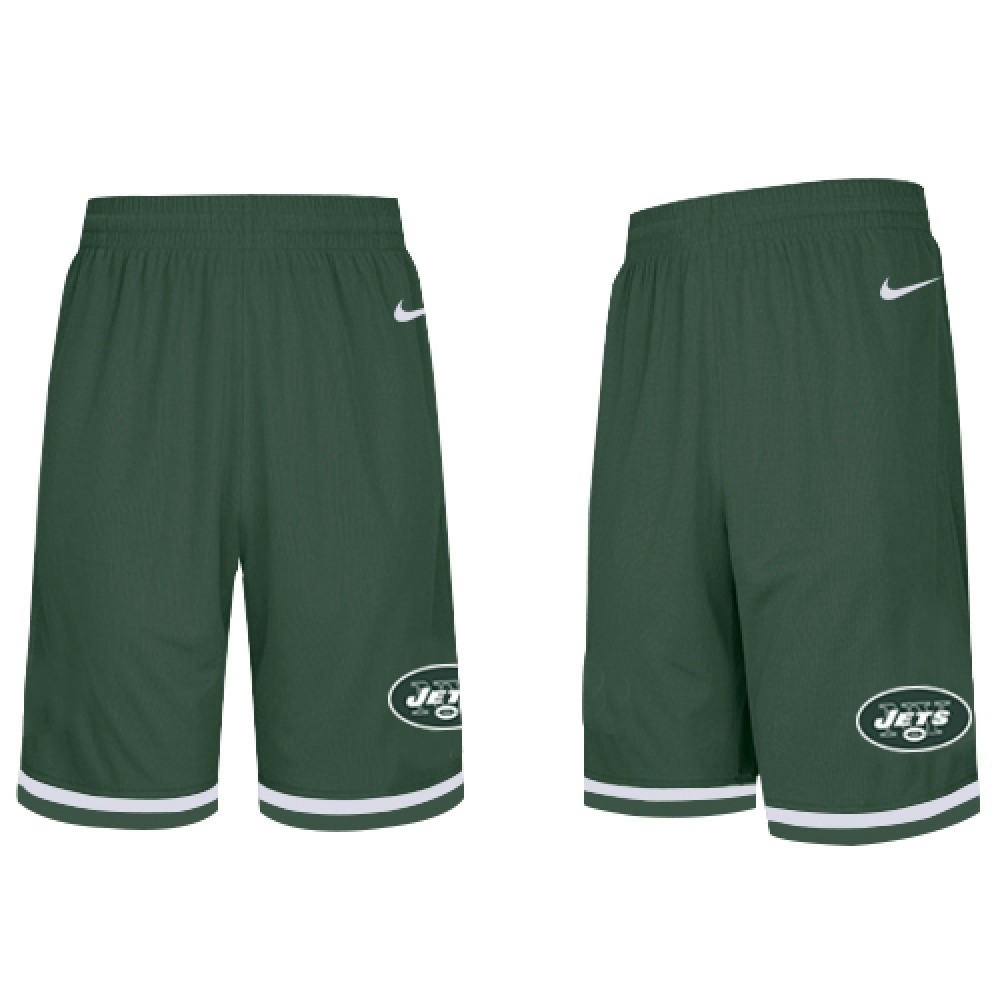 Men's New York Jets 2019 Green Knit Performance Shorts 1