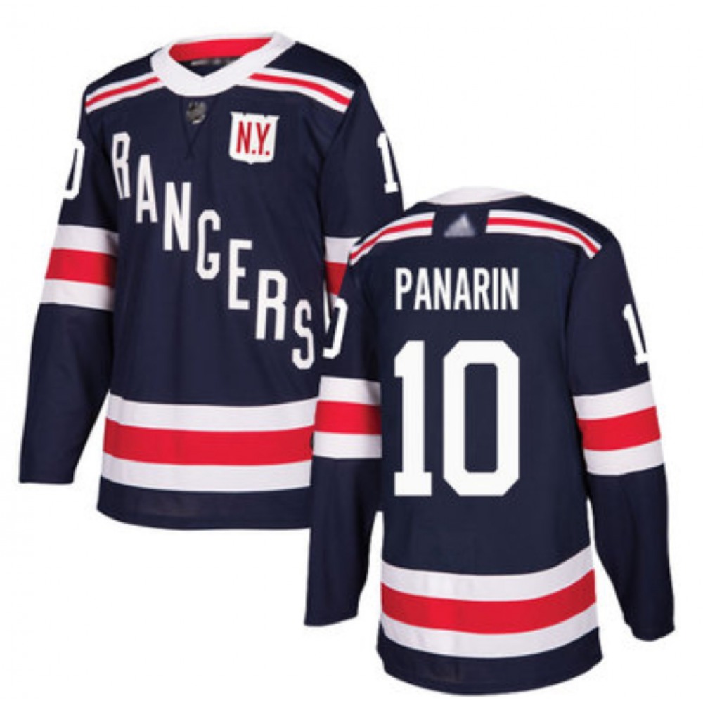 Men's New York Rangers #10 Artemi Panarin Navy Winter Classic Home Stitched Jersey 1