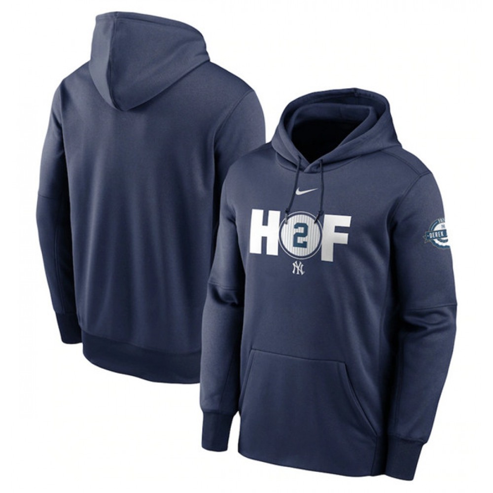 Men's New York Yankees 2020 Navy Pullover Hoodie 1