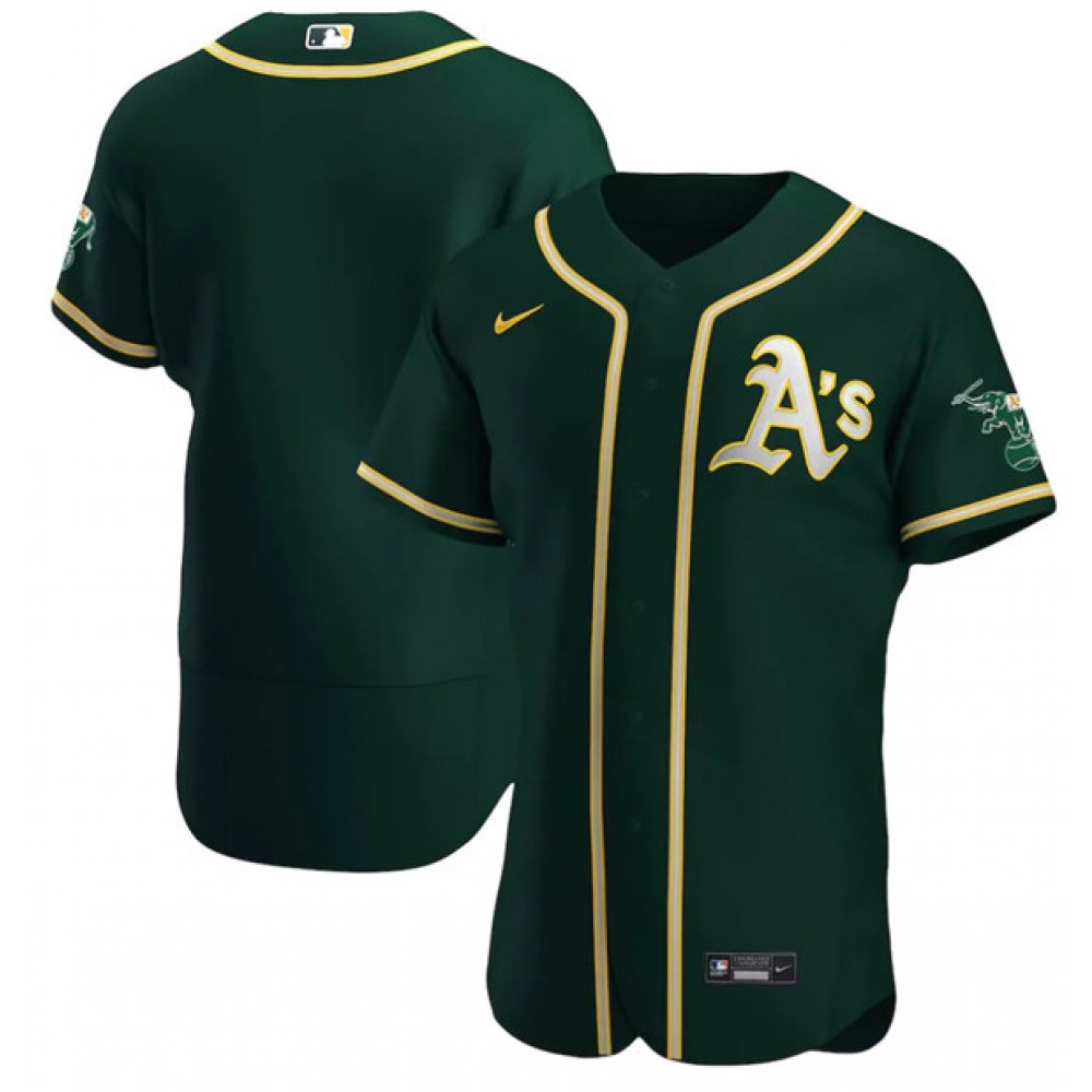 Men's Oakland Athletics Customized Stitched MLB Jersey 1