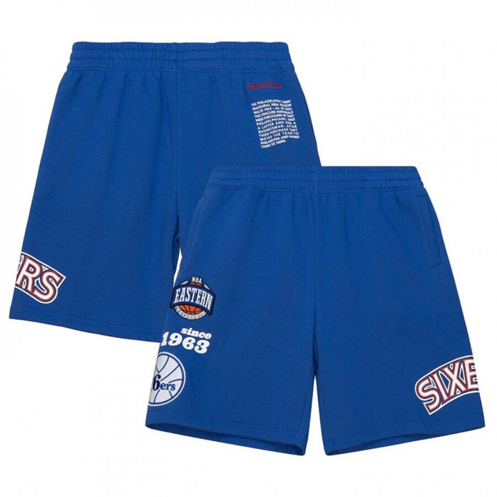 Men's Philadelphia 76ers Pro Royal Shorts 002 1