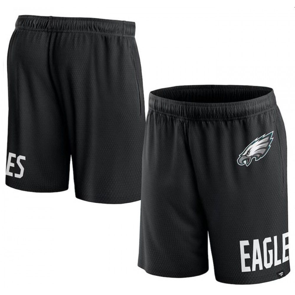 Men's Philadelphia Eagles Black Shorts 1