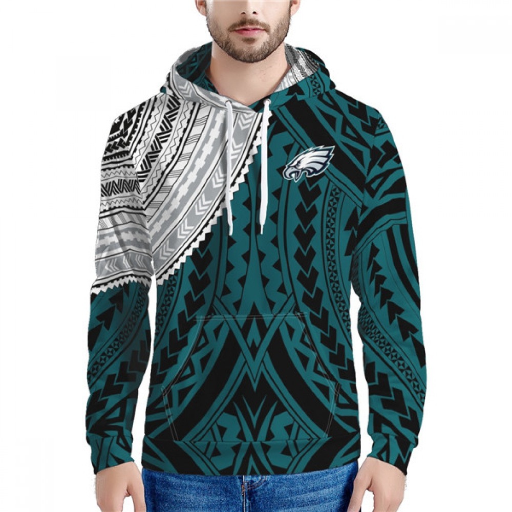 Men's Philadelphia Eagles Green Hoodie 1