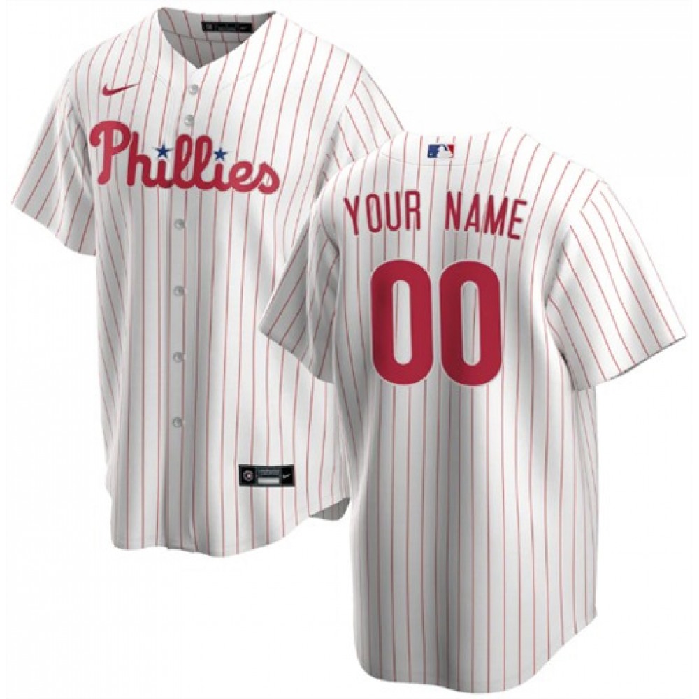 Men's Philadelphia Phillies Customized Stitched MLB Jersey 1