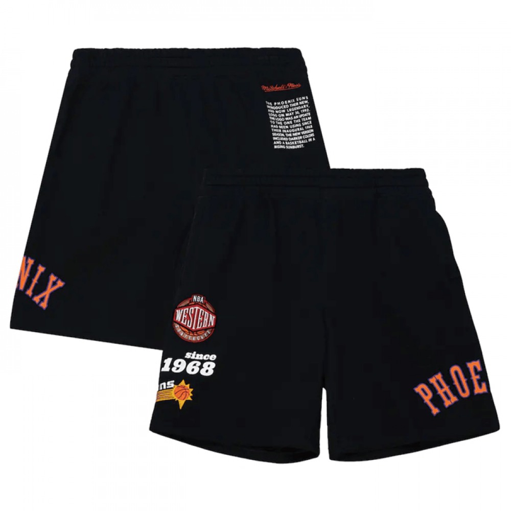 Men's Phoenix Suns Black Shorts 002 1