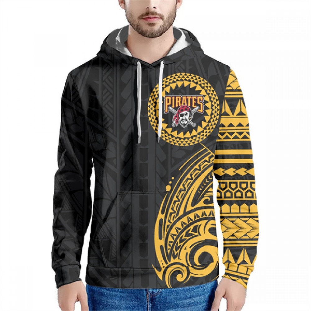 Men's Pittsburgh Pirates Black Hoodie 1