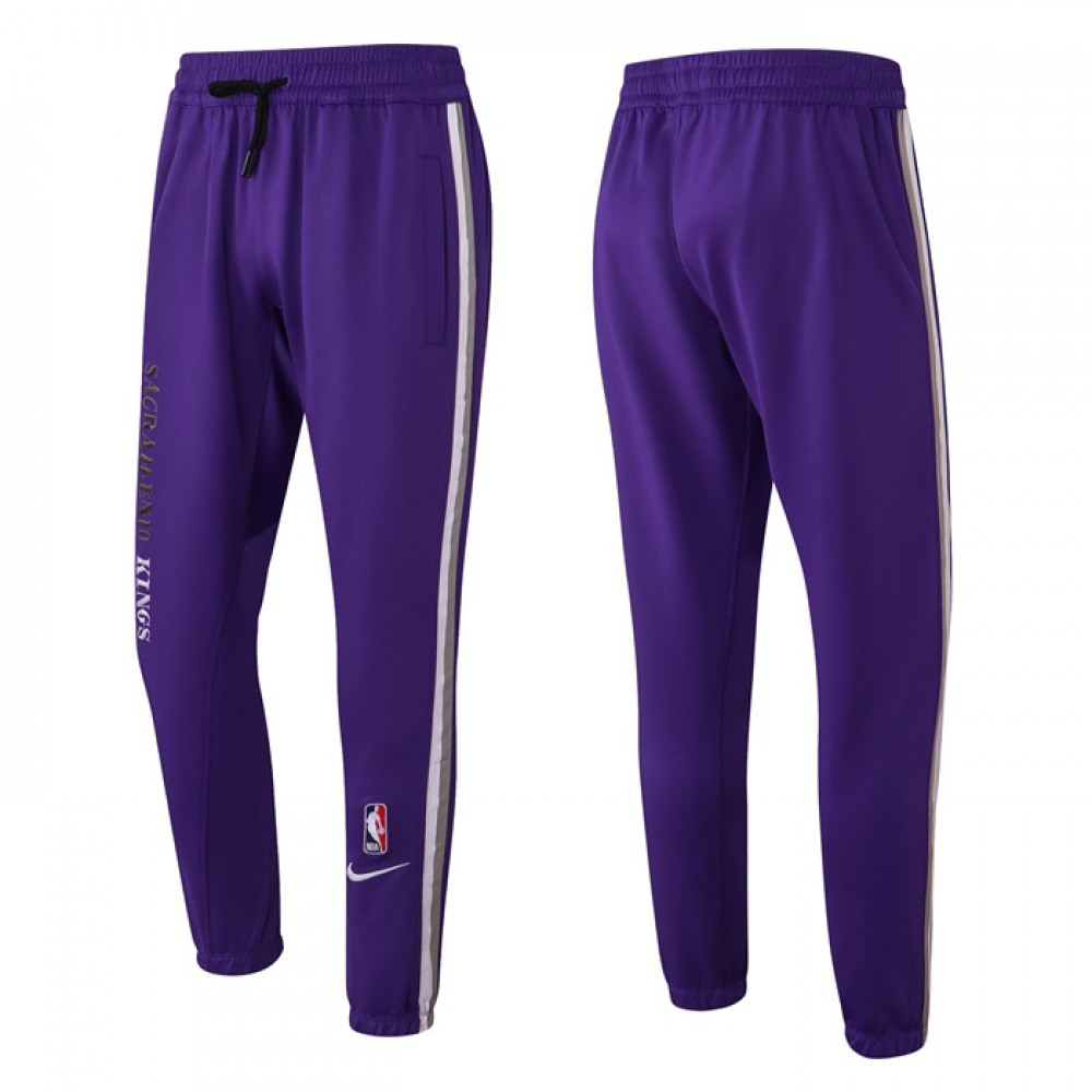 Men's Sacramento Kings Purple Performance Showtime Basketball Pants 1