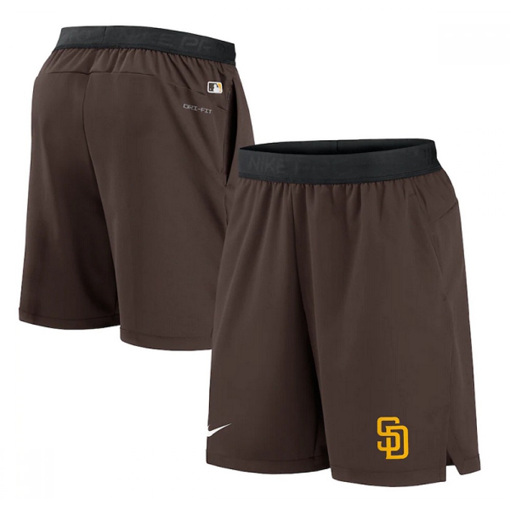 Men's San Diego Padres Brown Shorts 1
