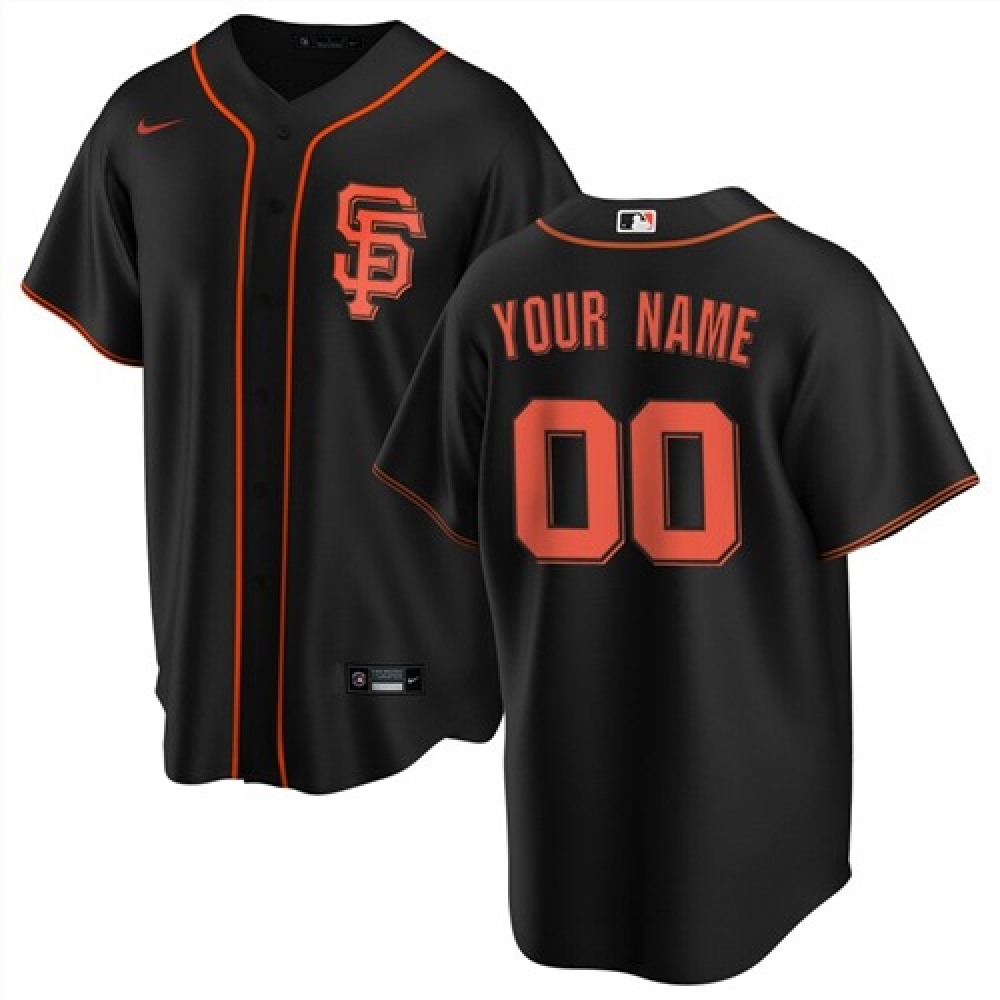 Men's San Francisco Giants Customized Stitched MLB Jersey 1