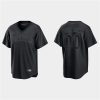 Men's Seattle Mariners ACTIVE Player Custom Black Pitch Black Fashion Replica Stitched Jersey
