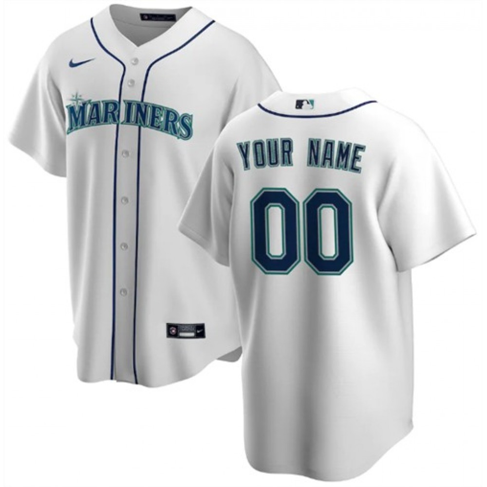 Men's Seattle Mariners Customized Stitched MLB Jersey 1