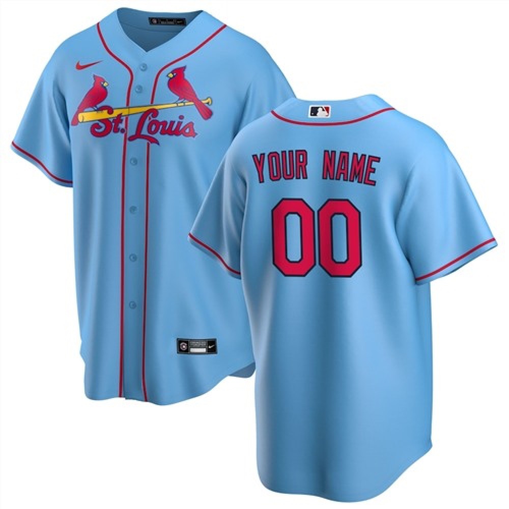 Men's St.Louis Cardinals Customized Stitched MLB Jersey 1