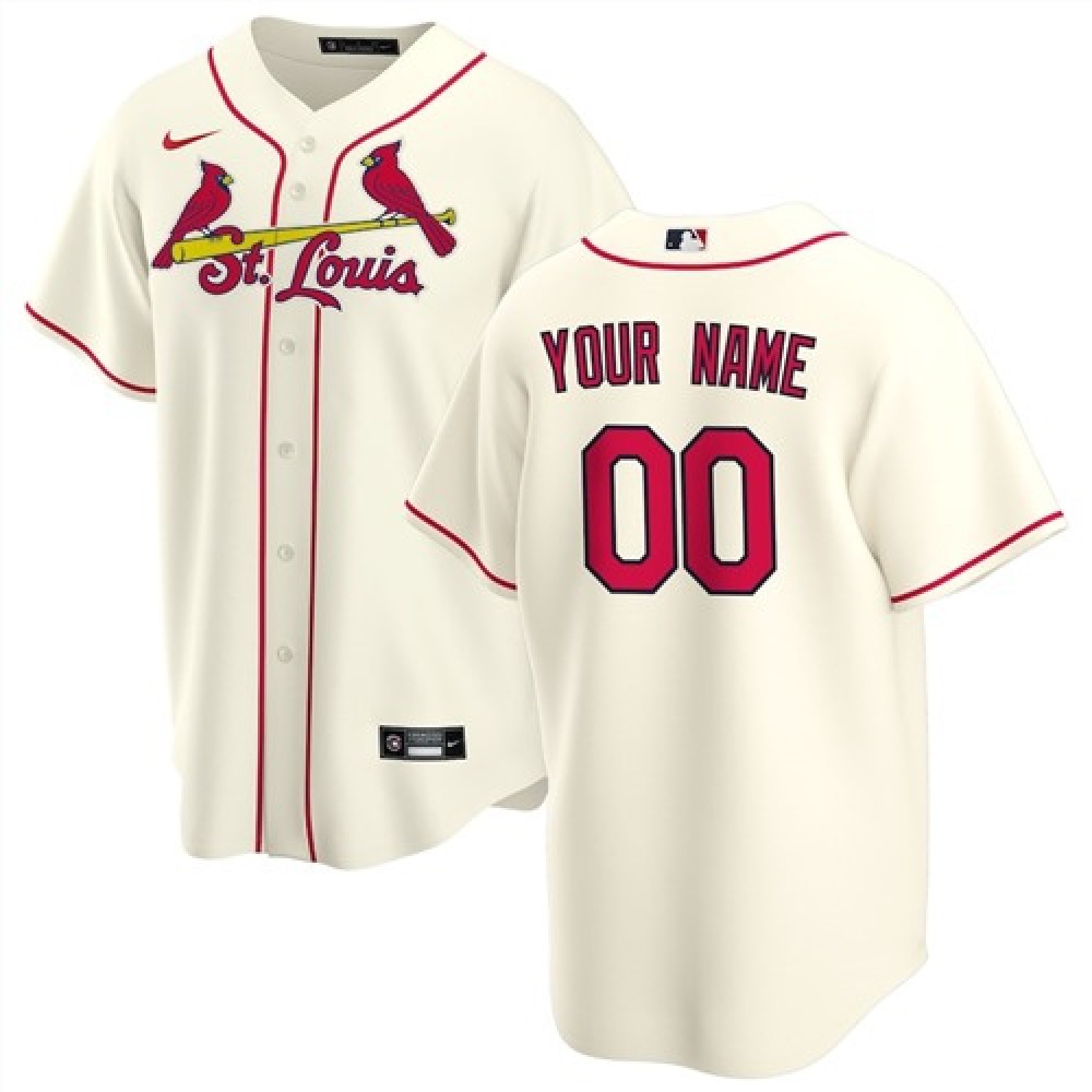 Men's St.Louis Cardinals Customized Stitched MLB Jersey 1
