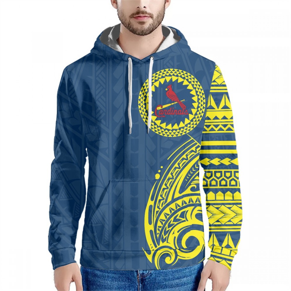 Men's St. Louis Cardinals Navy Hoodie 1